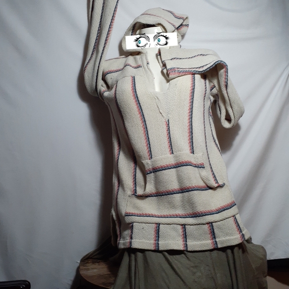 Vtg Boho Ron Jon Women's Parka Hoody - Picture 5 of 16